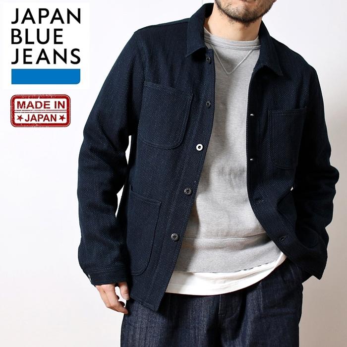 人気ブランドを ジャパンブルージーンズ Japan Blue Jeans カバーオール ブランド 日本製 ジャケット アウター 羽織 刺子 刺し子 インディゴ染め 62 J7029j03 日本製 Www Muslimaidusa Org