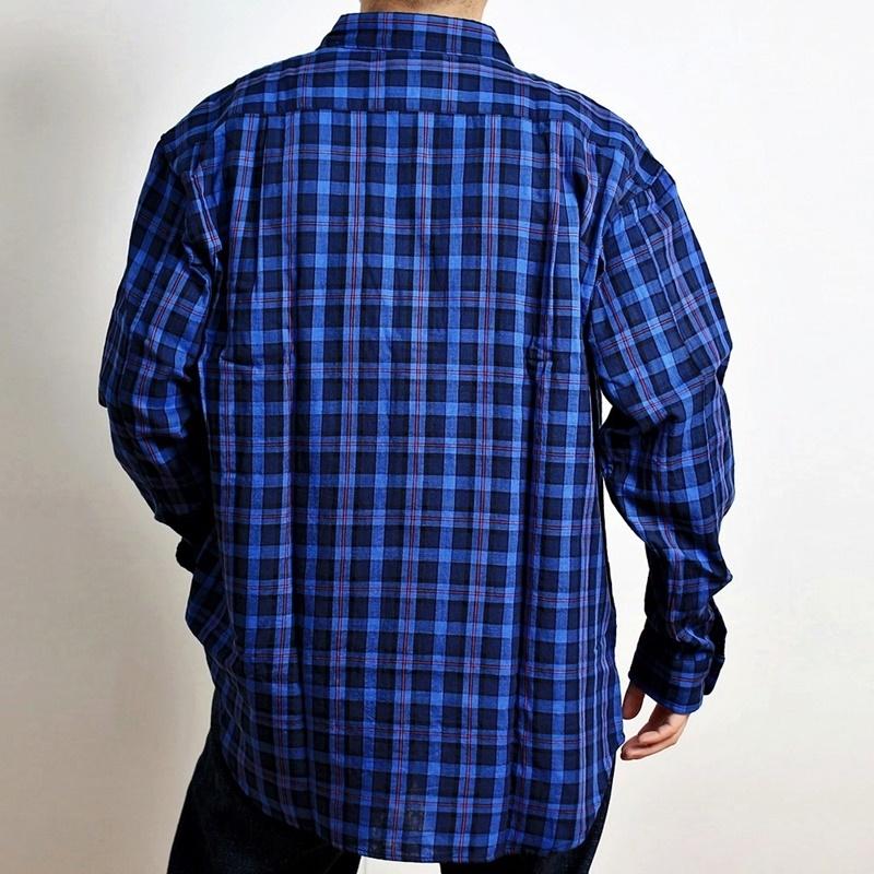 JAPAN BLUE JEANS ジャパンブルージーンズ ダブルガーゼ DELI SHIRT デリシャツ ワイドシルエット ワークシャツ チェックシャツ メンズ 日本製 (62-jls1060m31)｜rockingchair2822｜16