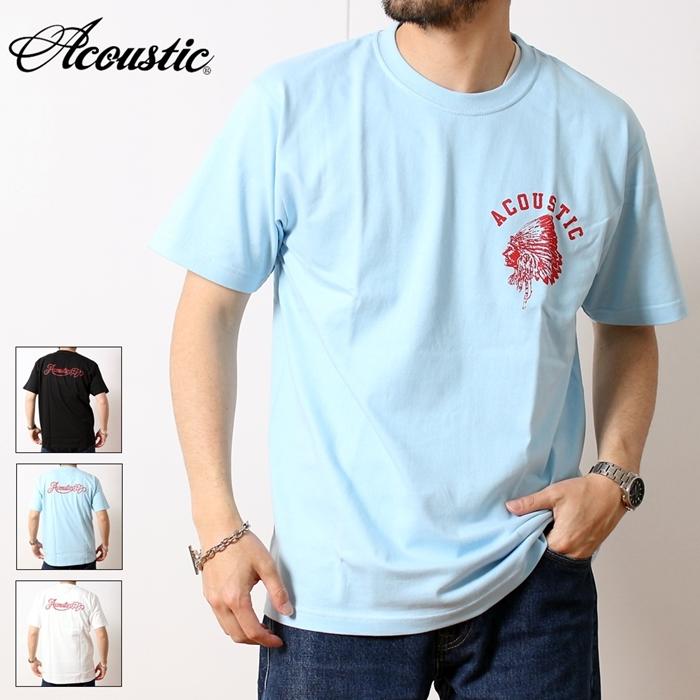 Acoustic（アコースティック） Tシャツ 半袖 メンズ ブランド 2025年 