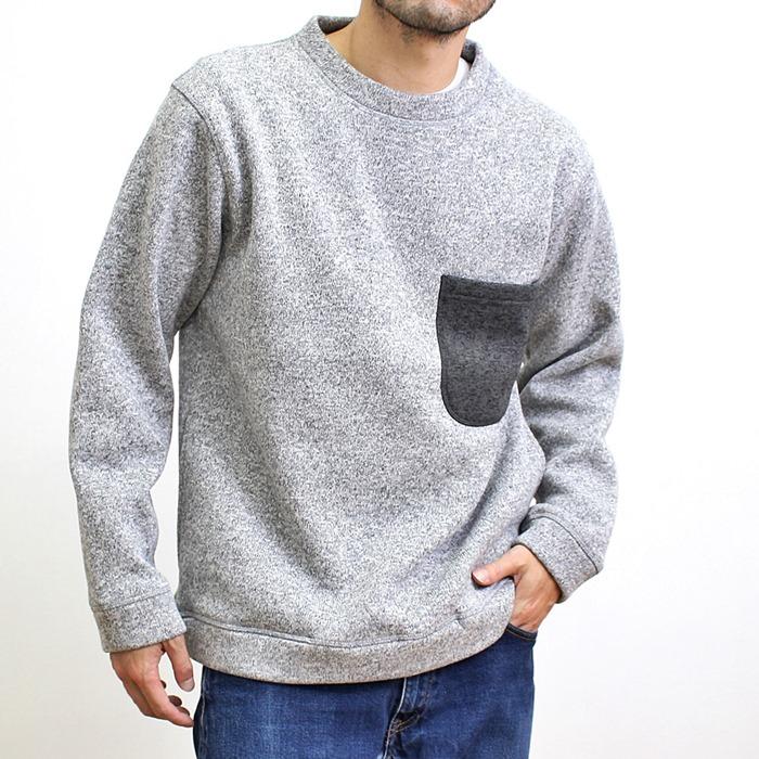 Rokx ロックス フリース セーター THE GOOSE SWEATER グースセーター ブランド ポーラテックサーマルプロ 裏起毛 トレーナー ポケット付き (66-rxmf224003)｜rockingchair2822｜05