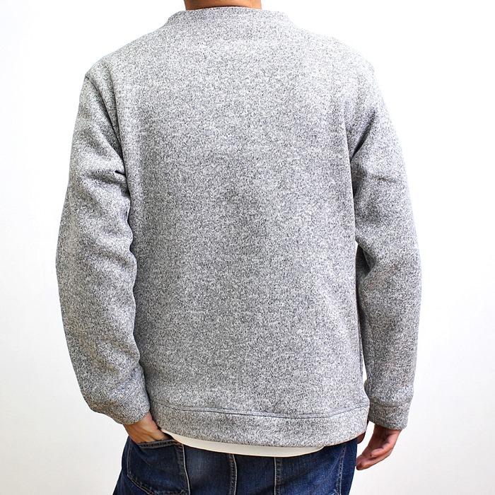 Rokx ロックス フリース セーター THE GOOSE SWEATER グースセーター ブランド ポーラテックサーマルプロ 裏起毛 トレーナー ポケット付き (66-rxmf224003)｜rockingchair2822｜06