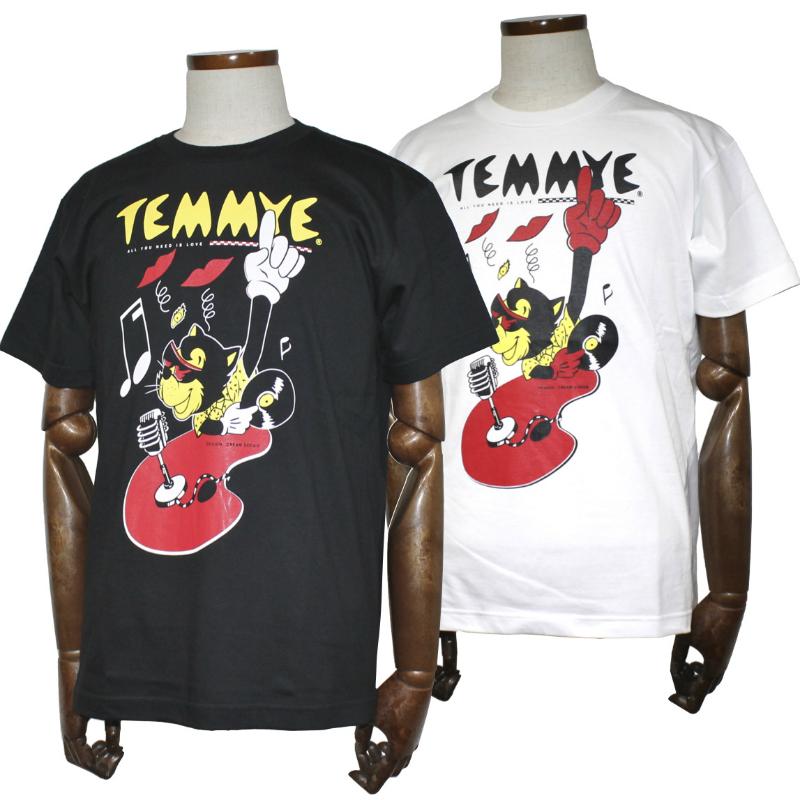 クリームソーダ（CREAM SODA） TE DJ Tシャツ ブラック/ホワイト