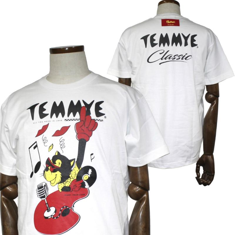 クリームソーダ（CREAM SODA） TE DJ Tシャツ ブラック/ホワイト