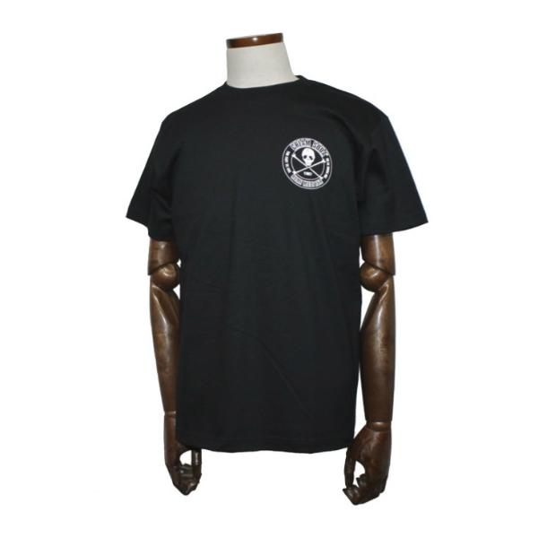 CREAM SODA グラフィックTシャツ ブラック CREAM SODA ロックTシャツ/Black×Blue | KISSA NIKAI