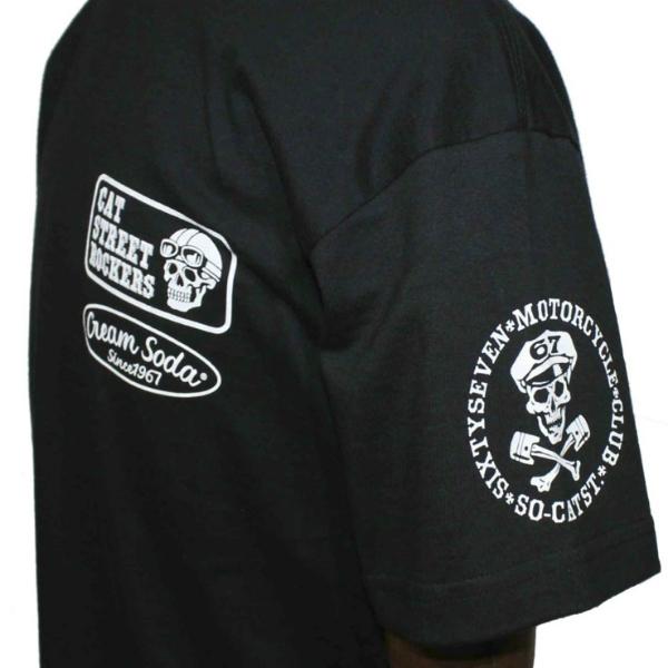 クリームソーダ（CREAM SODA） CS 1967MCC Tシャツ ブラック : ROCKIN
