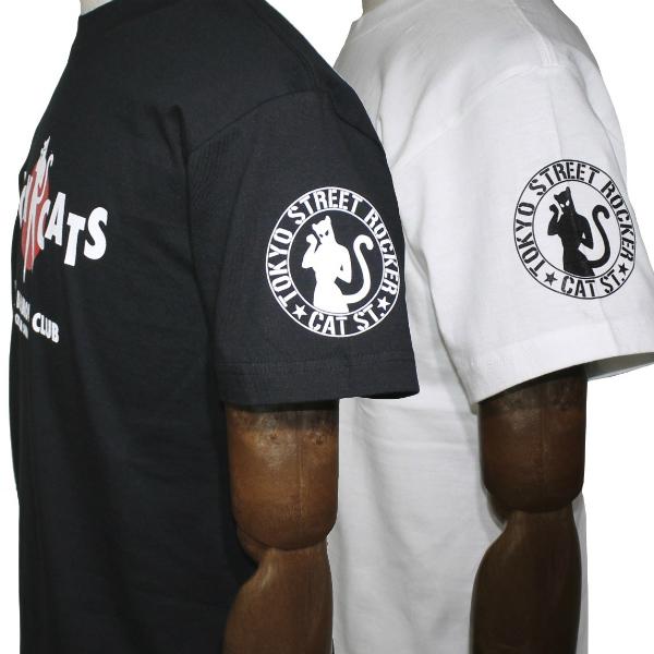 クリームソーダ（CREAM SODA） CS BCロゴTシャツ ブラック/ホワイト