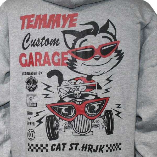 CREAMSODA クリームソーダ　GO CAT GO ジップアップパーカー CREAM SODA クリームソーダ ジップパーカーの通販 by ポンス's shop