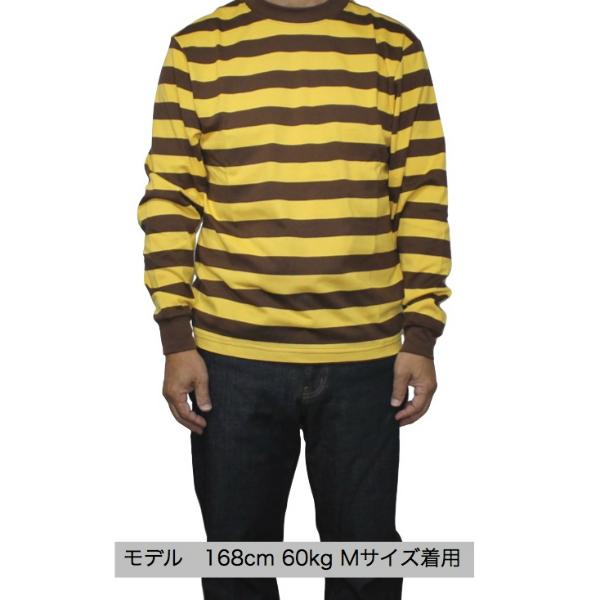GOOD ROCKIN'（グッドロッキン） 長袖Tシャツ ロッキンストライプ