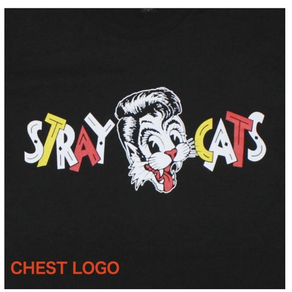 ストレイキャッツロゴTシャツ STAR LOGO/CHEST LOGO STRAY CATS