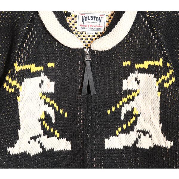 HOUSTON ヒューストン COWICHAN SWEATER スカジャン柄 カウチン