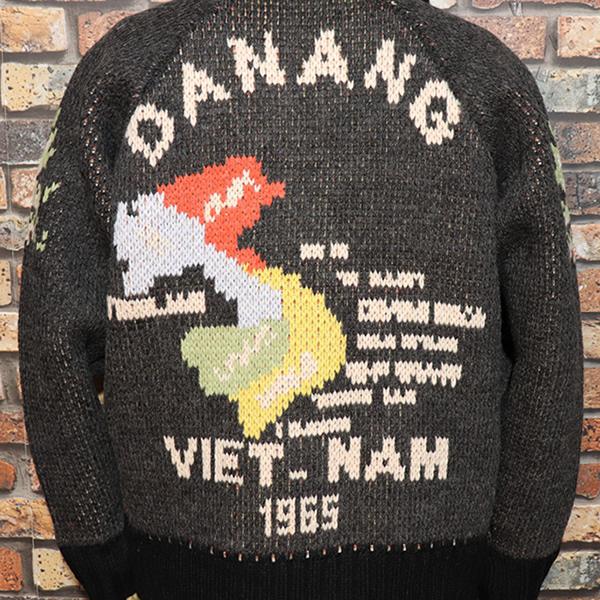 HOUSTON（ヒューストン） COWICHAN SWEATER ベトジャン柄カウチン