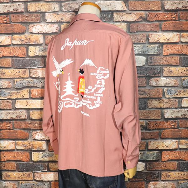 HOUSTON（ヒューストン） SOUVENIR L/S SHIRT 長袖スーベニアシャツ