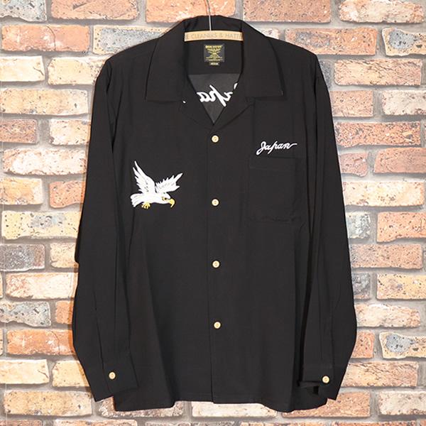 HOUSTON（ヒューストン） SOUVENIR L/S SHIRT 長袖スーベニアシャツ