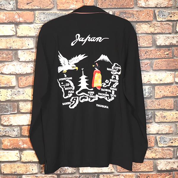 HOUSTON（ヒューストン） SOUVENIR L/S SHIRT 長袖スーベニアシャツ