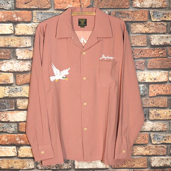 HOUSTON（ヒューストン） SOUVENIR L/S SHIRT 長袖スーベニアシャツ