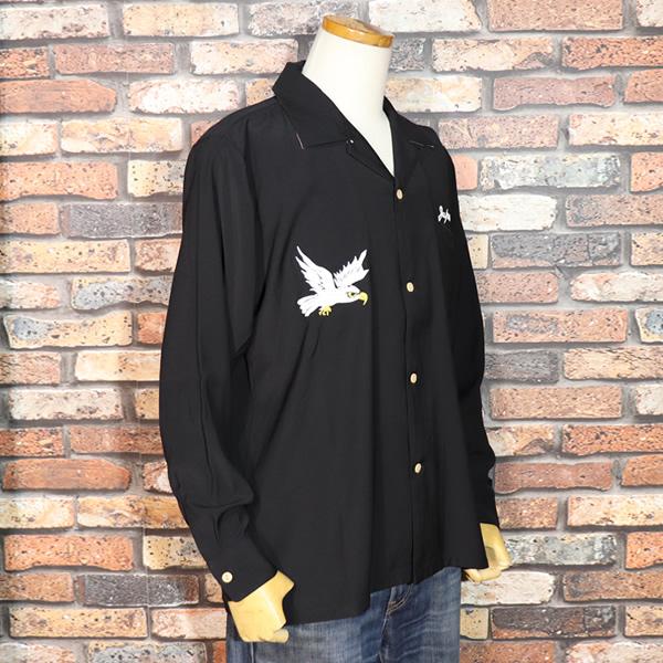 HOUSTON（ヒューストン） SOUVENIR L/S SHIRT 長袖スーベニアシャツ