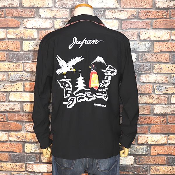 HOUSTON（ヒューストン） SOUVENIR L/S SHIRT 長袖スーベニアシャツ