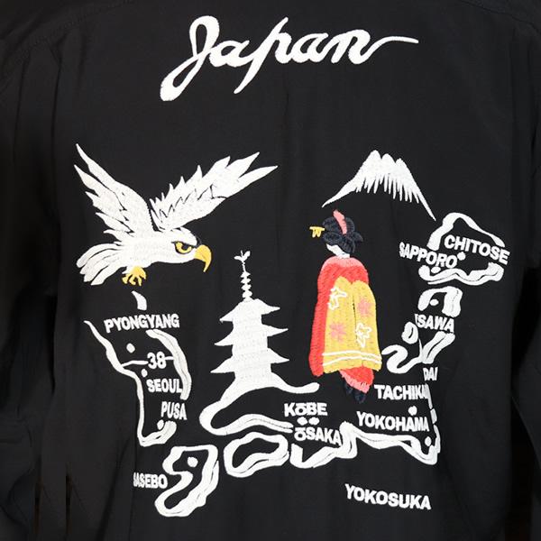 HOUSTON（ヒューストン） SOUVENIR L/S SHIRT 長袖スーベニアシャツ