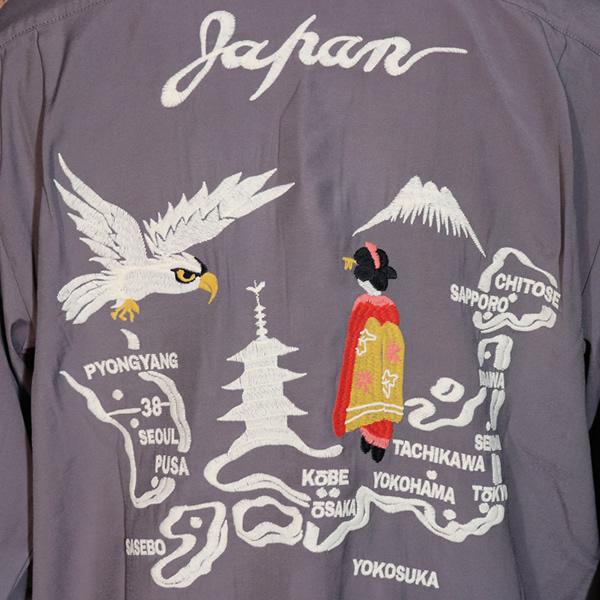 HOUSTON（ヒューストン） SOUVENIR L/S SHIRT 長袖スーベニアシャツ