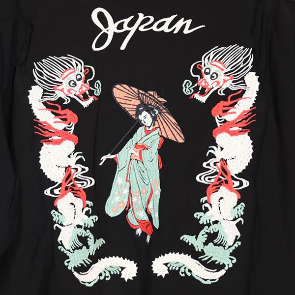 HOUSTON（ヒューストン） SOUVENIR L/S SHIRT 長袖スーベニアシャツ