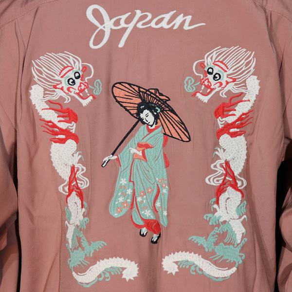 HOUSTON（ヒューストン） SOUVENIR L/S SHIRT 長袖スーベニアシャツ