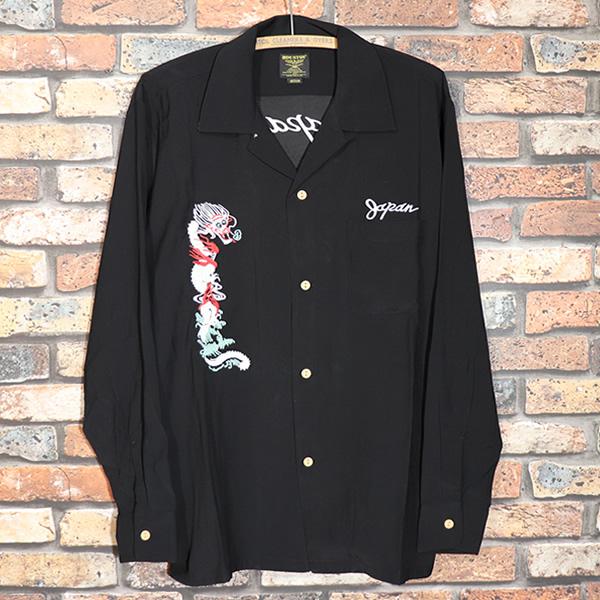 HOUSTON（ヒューストン） SOUVENIR L/S SHIRT 長袖スーベニアシャツ