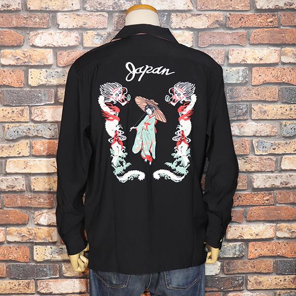 HOUSTON（ヒューストン） SOUVENIR L/S SHIRT 長袖スーベニアシャツ