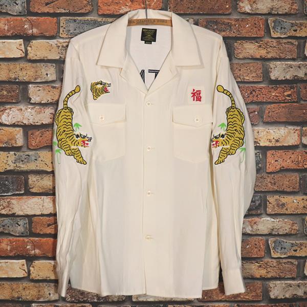 HOUSTON（ヒューストン） SOUVENIR L/S SHIRT 長袖スーベニアシャツ