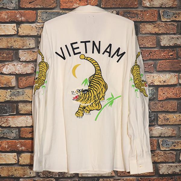 HOUSTON（ヒューストン） SOUVENIR L/S SHIRT 長袖スーベニアシャツ