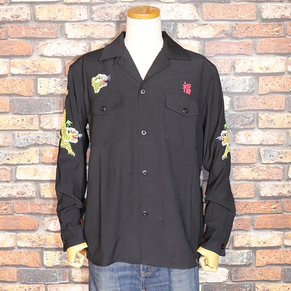 HOUSTON（ヒューストン） SOUVENIR L/S SHIRT 長袖スーベニアシャツ