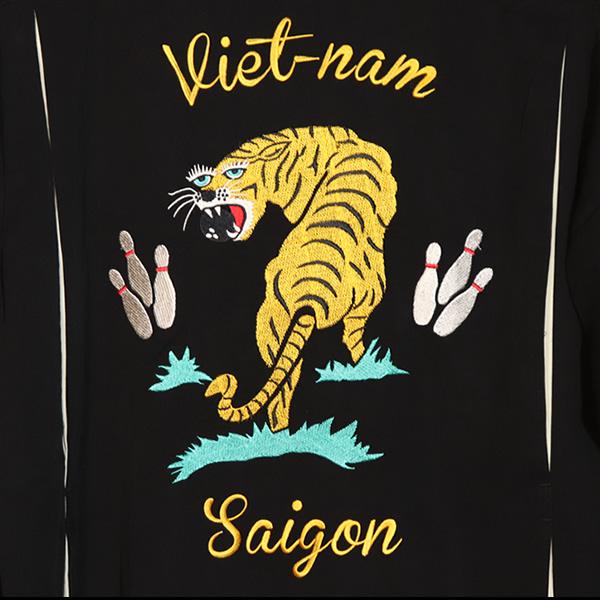 HOUSTON（ヒューストン） CUSTOM BOWLING L/S SHIRT 長袖ボウリング