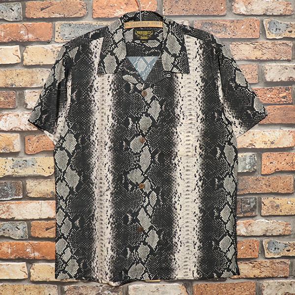 HOUSTON ヒューストン アロハシャツ M  鷹×虎 HOUSTON（ヒューストン） UNIVERD72 ユニバード72 DRY ALOHA SHIRT