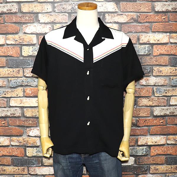HOUSTON（ヒューストン） BOWLING SHIRT TIGER ボウリングシャツ 虎柄