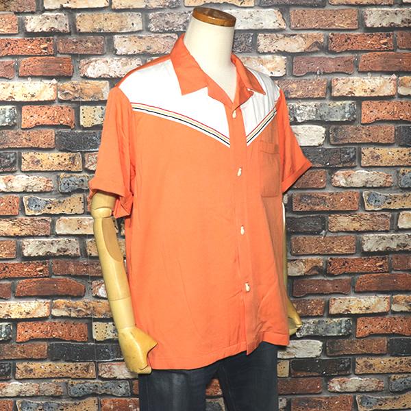 HOUSTON（ヒューストン） BOWLING SHIRT TIGER ボウリングシャツ 虎柄