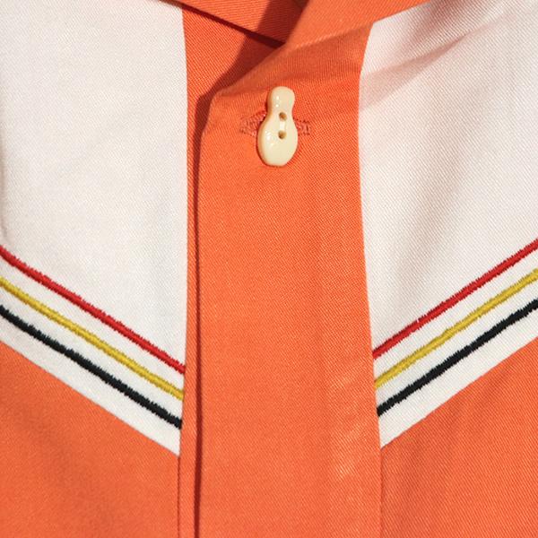 HOUSTON（ヒューストン） BOWLING SHIRT TIGER ボウリングシャツ 虎柄