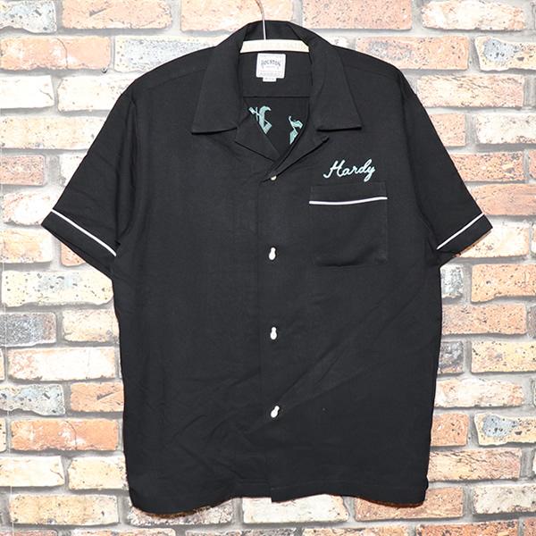 HOUSTON（ヒューストン） BOWLING SHIRT CAR ボウリングシャツ 車柄