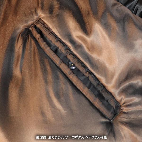 HOUSTON（ヒューストン） N-2Bフライトジャケット BLACK 51536