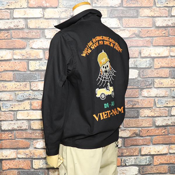 HOUSTON（ヒューストン） VIETNAM JACKET SKULL 51577 ベトジャン