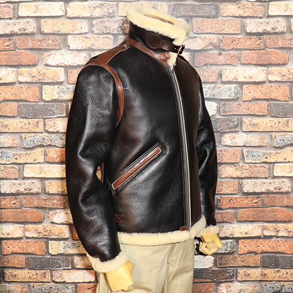 サイズM HOUSTON WINDPROOF B-6 ジャケット 美品 楽天市場】HOUSTON ヒューストン MOUTON B-6 JACKET B6フライト