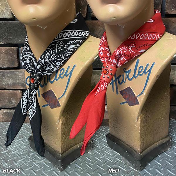 GOOD ROCKIN'（グッドロッキン） Bandana Ring Leather studs レザー