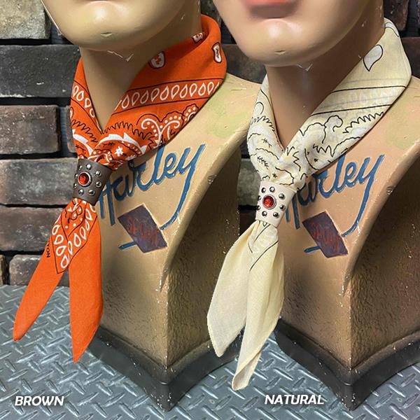GOOD ROCKIN'（グッドロッキン） Bandana Ring Leather studs レザー