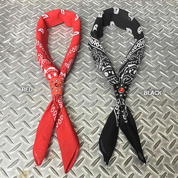 GOOD ROCKIN'（グッドロッキン） Bandana Ring Leather studs レザー