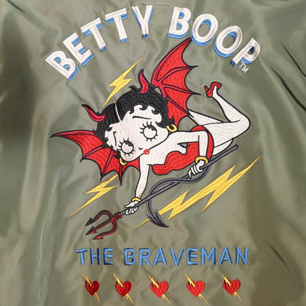 BETTY BOOP（ベティ ブープ） The BRAVE-MAN ×BETTY BOOP REVERSIBLE