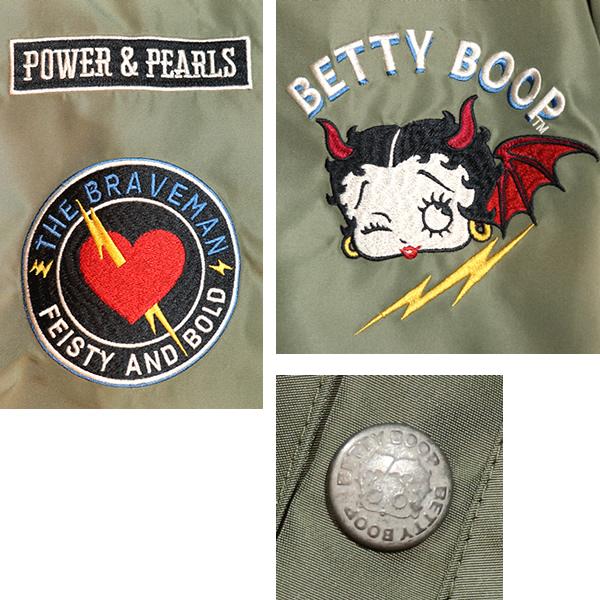 BETTY BOOP（ベティ ブープ） The BRAVE-MAN ×BETTY BOOP REVERSIBLE