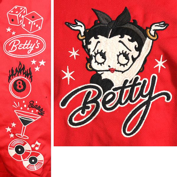 BETTY BOOP（ベティ ブープ） ベティーブープ 中綿入りスイングトップ