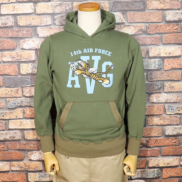 BUZZ RICKSON'S RICKSONS バズリクソンズ SWEAT PARKA 14th AIR FORCE