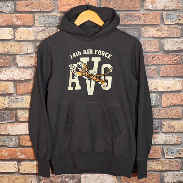 BUZZ RICKSON'S 14th AIR FORCE パーカー M BUZZ RICKSON'S RICKSONS バズリクソンズ SWEAT PARKA 14th AIR FORCE