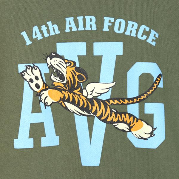 BUZZ RICKSON'S RICKSONS バズリクソンズ SWEAT PARKA 14th AIR FORCE