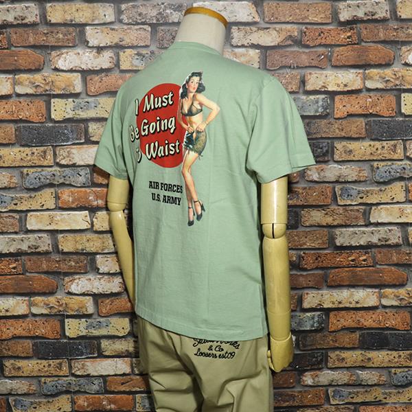BUZZ RICKSON'S バズリクソンズ S/S T-SHIRT I MUST BE GOING TO WAIST