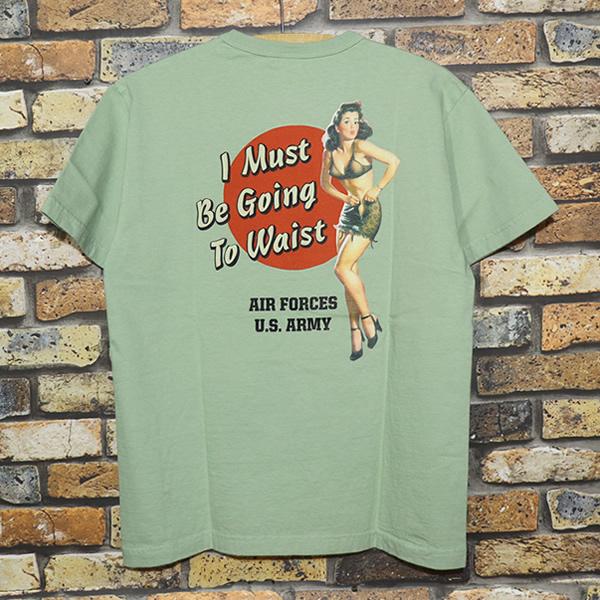 BUZZ RICKSON'S バズリクソンズ S/S T-SHIRT I MUST BE GOING TO WAIST